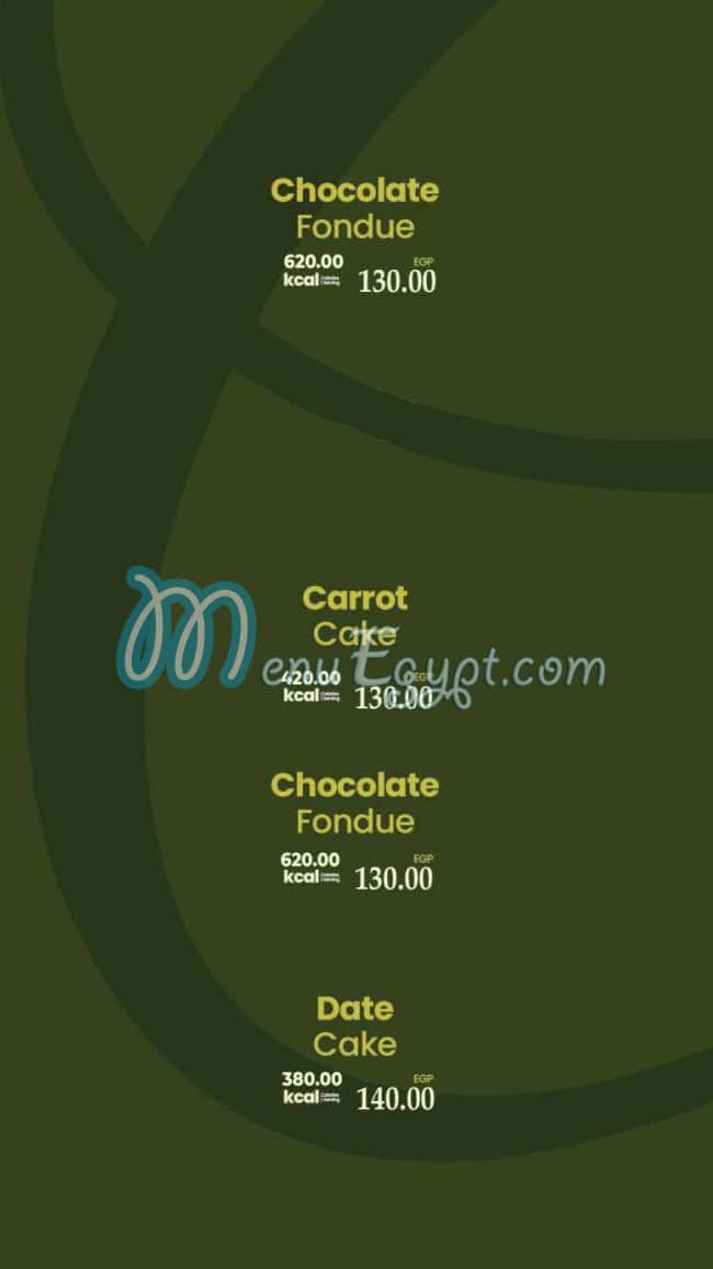 Green Gourmet menu Egypt 9