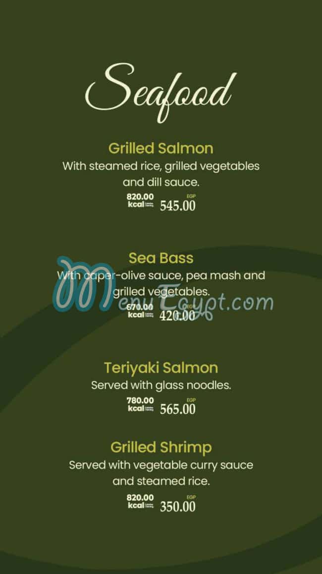 Green Gourmet menu Egypt 11