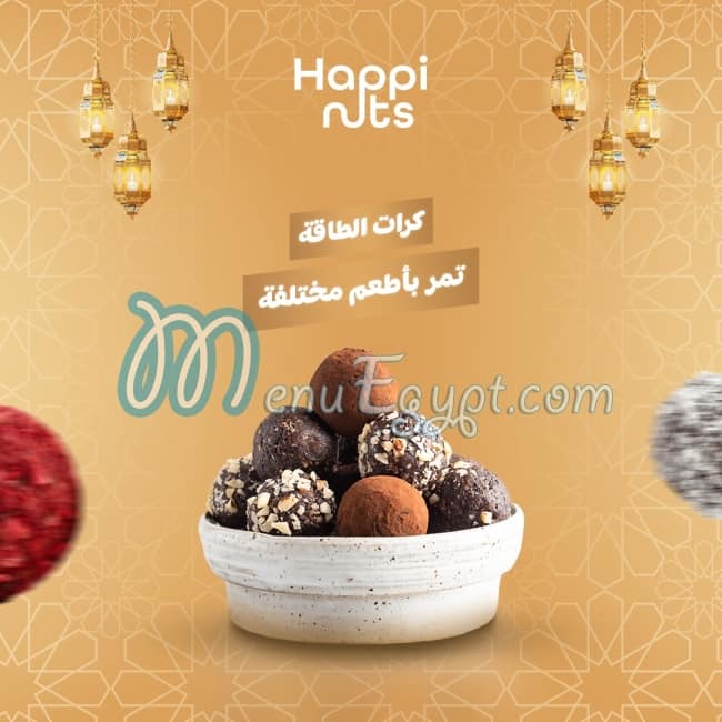 Happi Nuts online menu