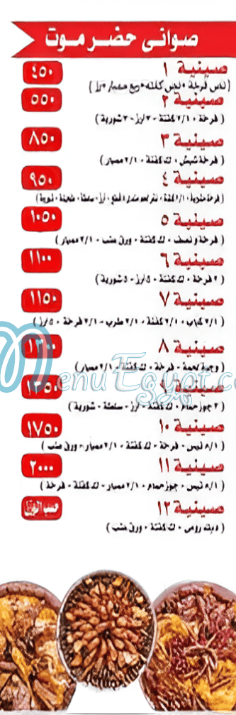 حضرموت الدمشقي  قليوب مصر منيو بالعربى