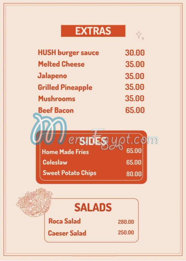 Hush Burgers delivery