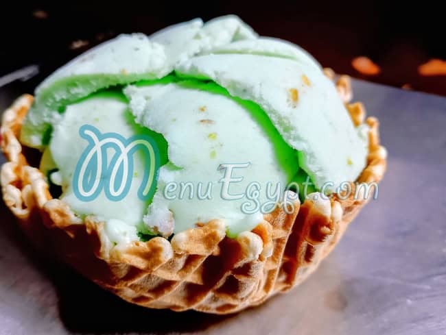 Ice Cream 3shwa2y menu Egypt