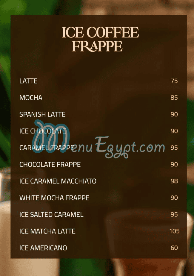 Joya Cafe menu Egypt