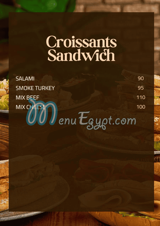 Joya Cafe delivery menu