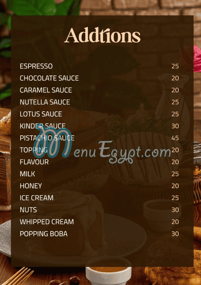 Joya Cafe menu Egypt 2