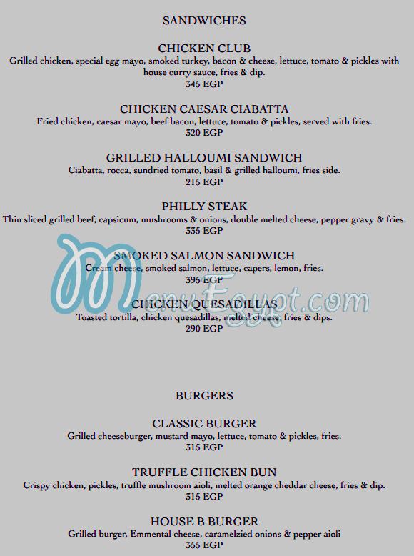 Julia s Kitchen menu Egypt 3