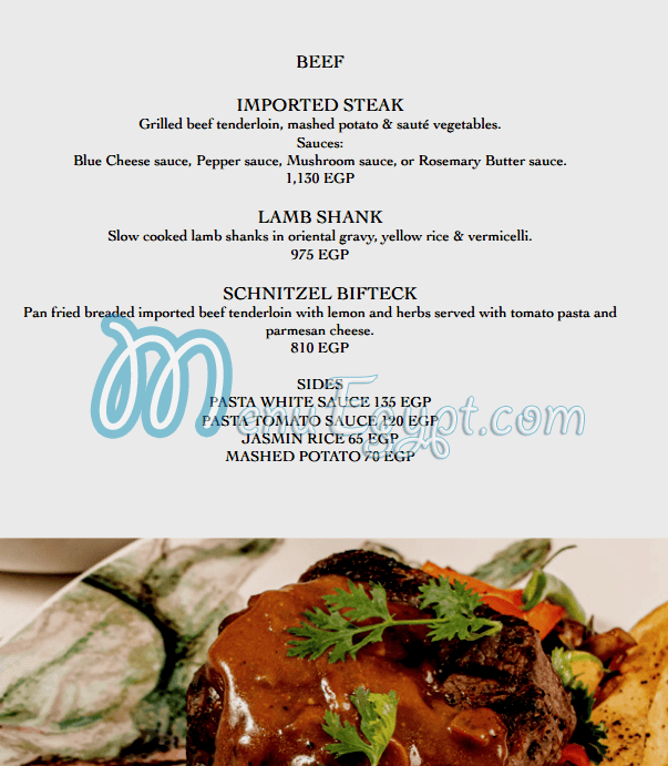 Julia s Kitchen menu Egypt 5