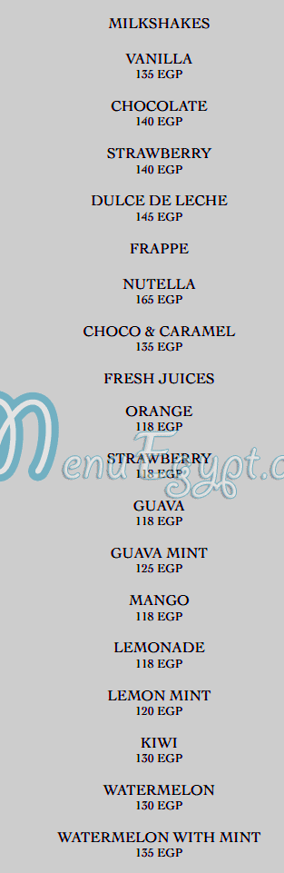 Julia s Kitchen menu Egypt 9