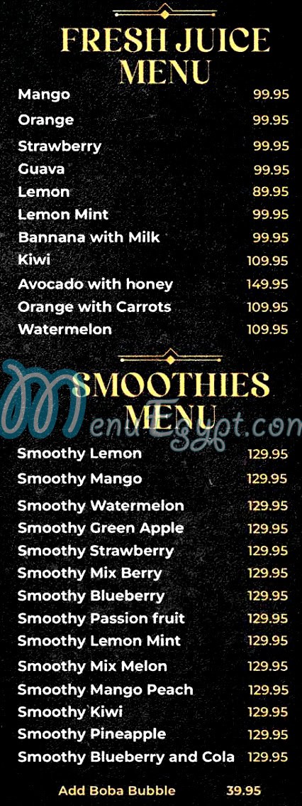 Kaian Caffee And Restaurant menu Egypt 12