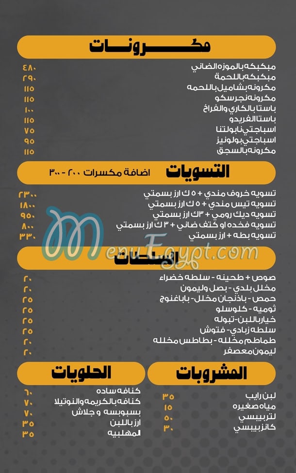 Kasr Al mandy egypt