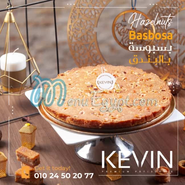 Kevin Patisserie delivery menu