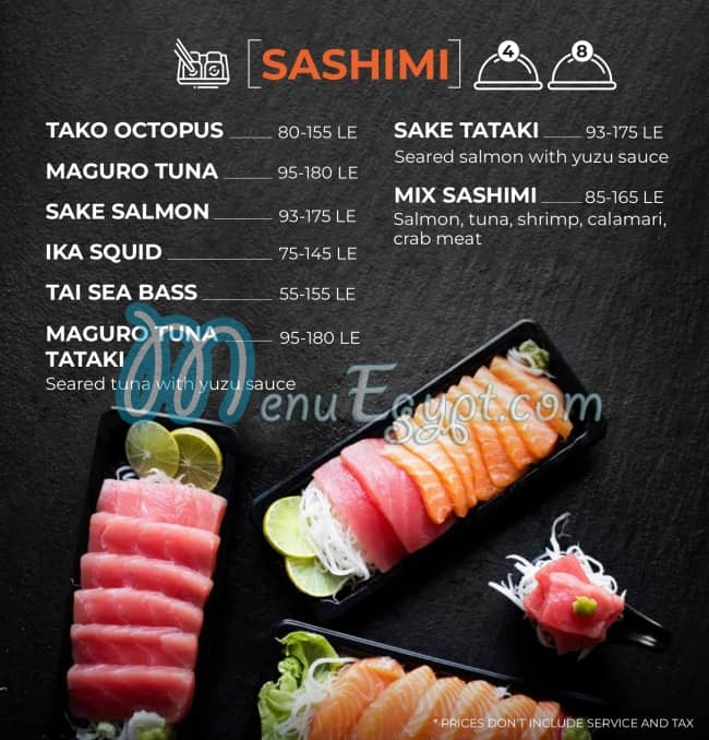 Koi sushi bar&grill menu prices