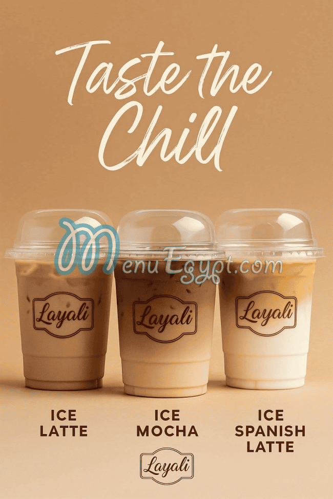 Laialy Cafee menu Egypt