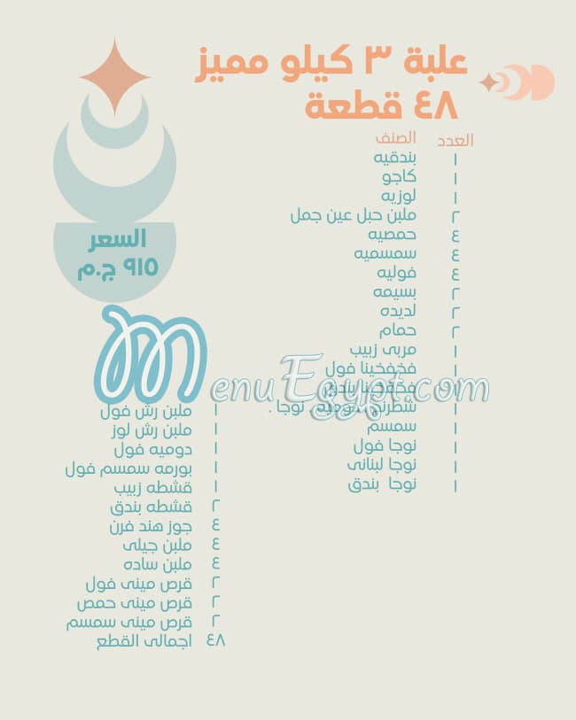أسعار حلواني لو دوكس مصر