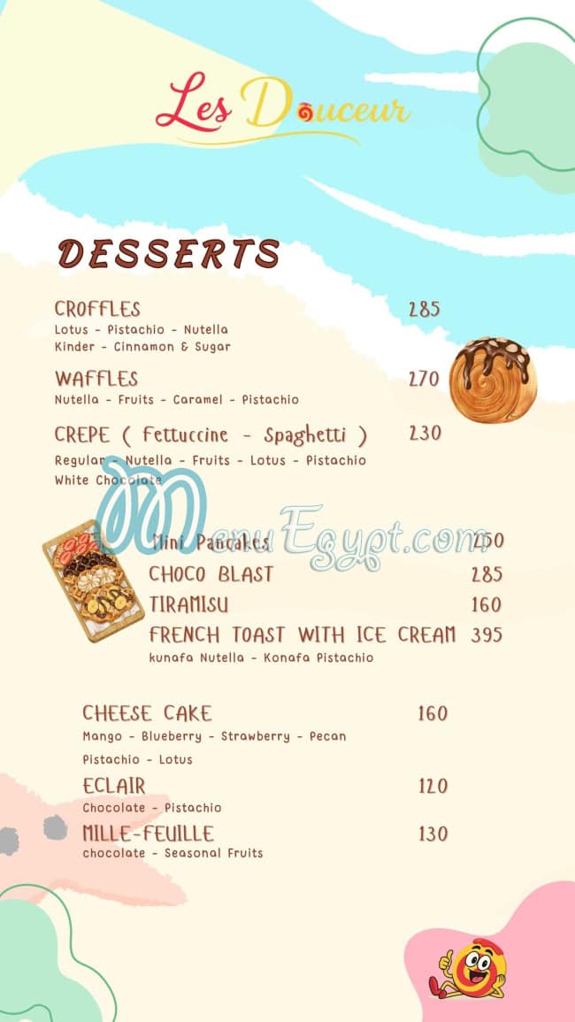 منيو لي دوسور