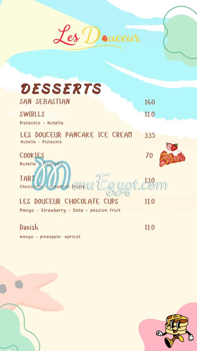 منيو لي دوسور مصر 1