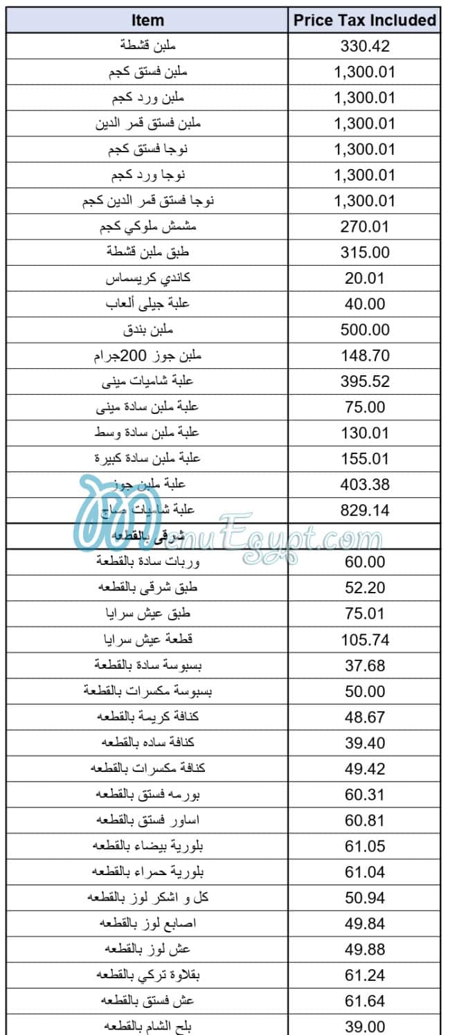 أسعار ماندرين قويدر مصر