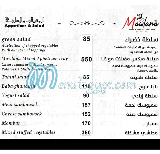 Mawlana Cafe egypt