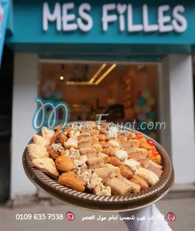 Mes filles menu Egypt 12