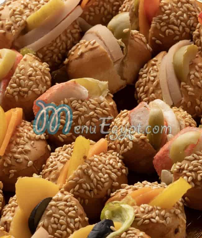 Mes filles menu Egypt 1