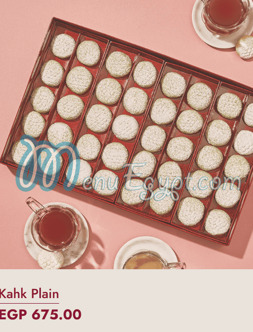 Mr Baker menu Egypt