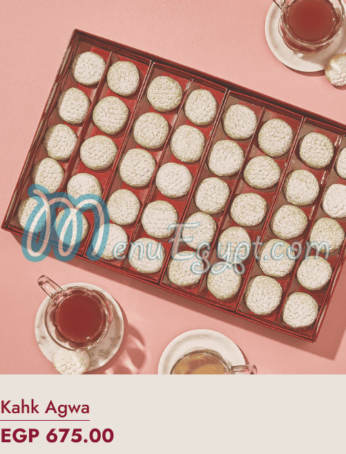 Mr Baker online menu