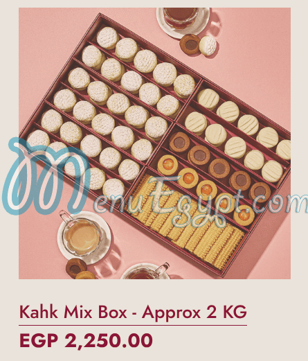 Mr Baker menu prices