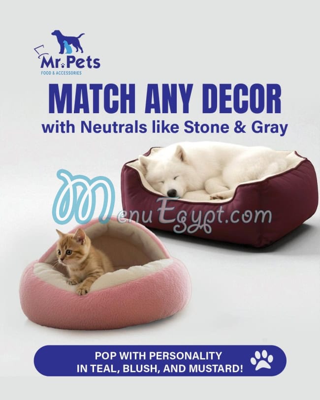 Mr Pets EGY menu Egypt 3