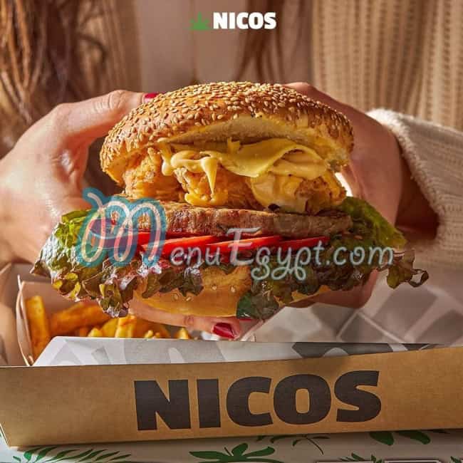 Nicos delivery menu