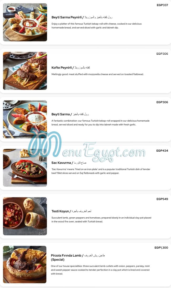 Nisantasi Restaurant online menu