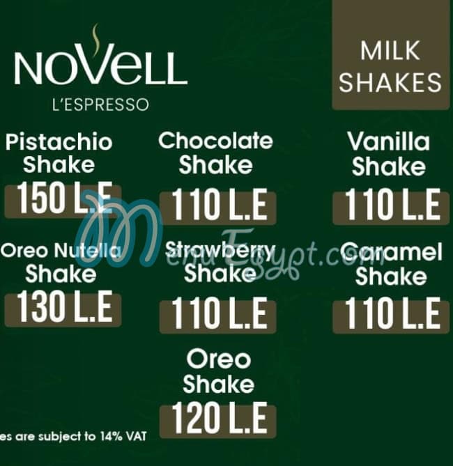 Novell menu Egypt 6