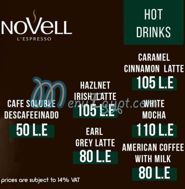 Novell delivery menu