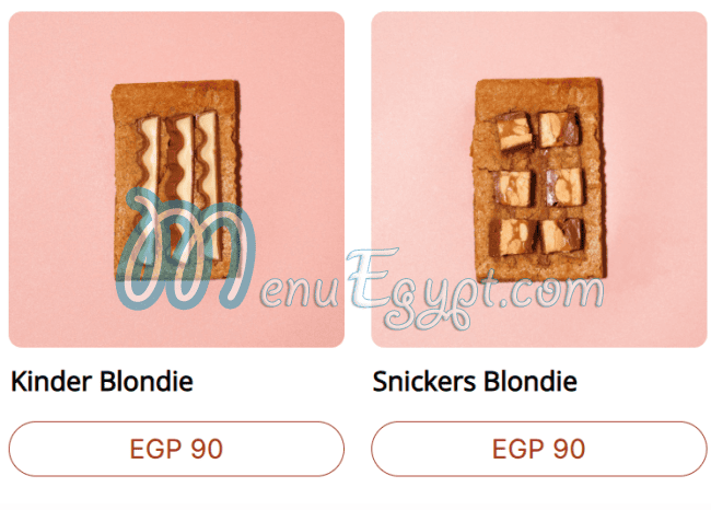 منيو نود بيكري مصر 2