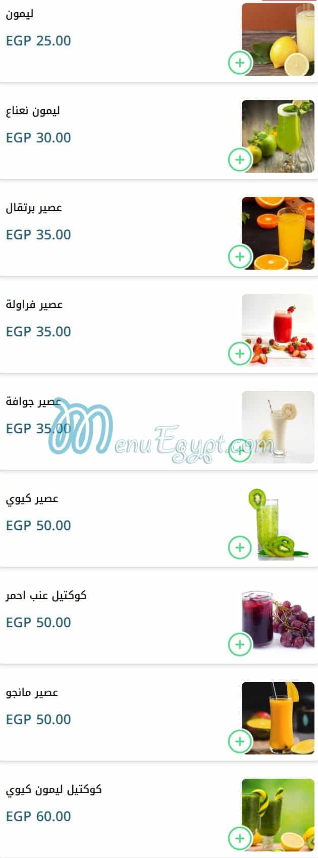 Palestine menu Egypt 4