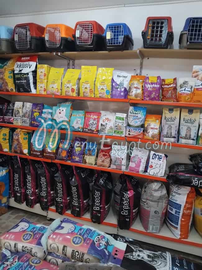 Pet City delivery menu