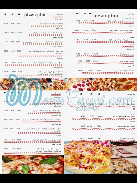 Pizza Pino Tanta online menu