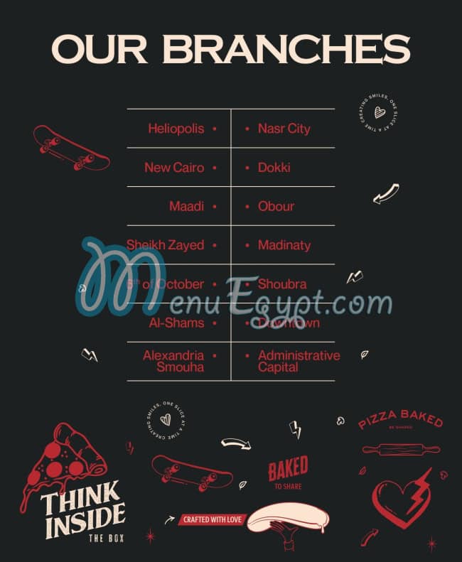 Primos Pizza menu Egypt 2