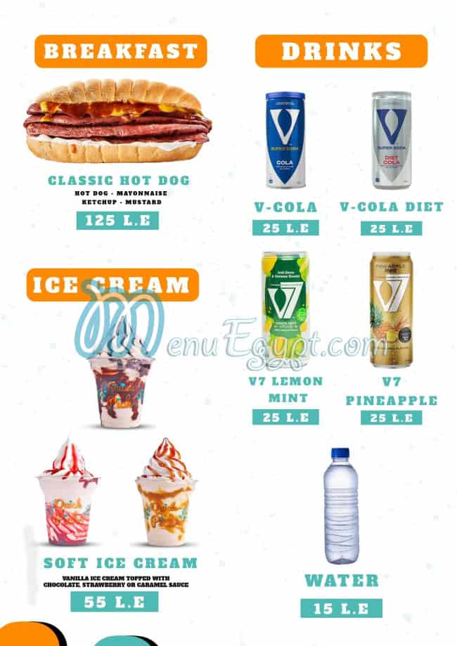 Quick Pick menu prices