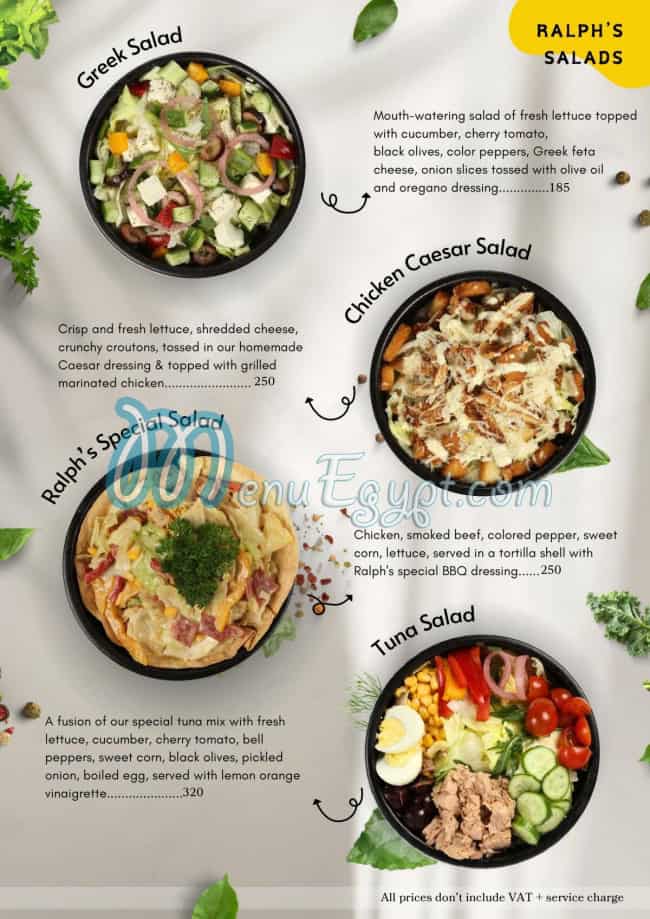 Ralphs German Bakery menu Egypt 7