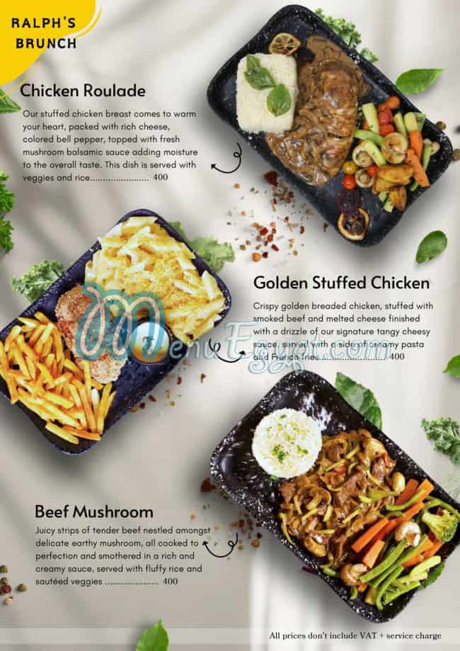 Ralphs German Bakery menu Egypt 12