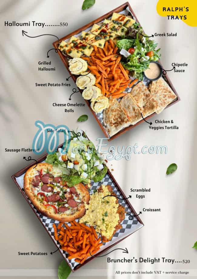 Ralphs German Bakery menu Egypt