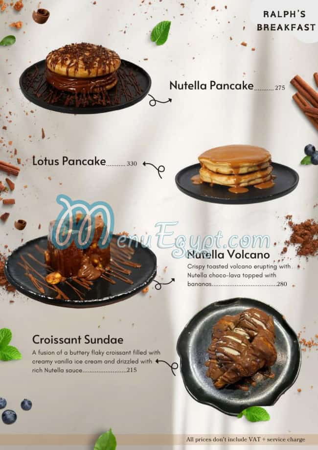 Ralphs German Bakery online menu