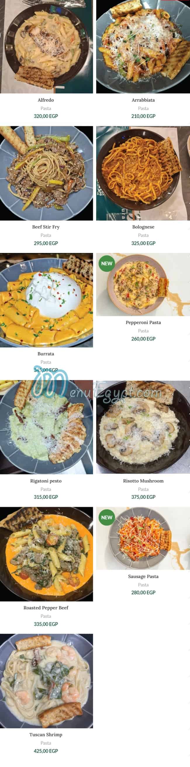 Ricetta menu Egypt 3