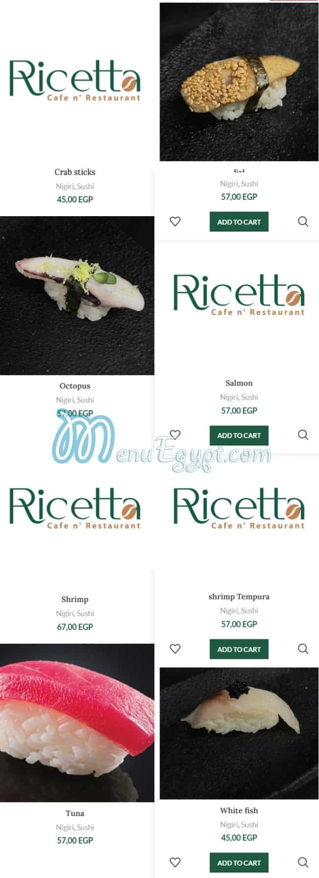 Ricetta menu Egypt 7