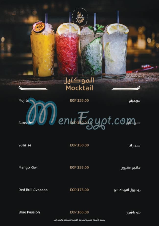 Sababa menu Egypt 11