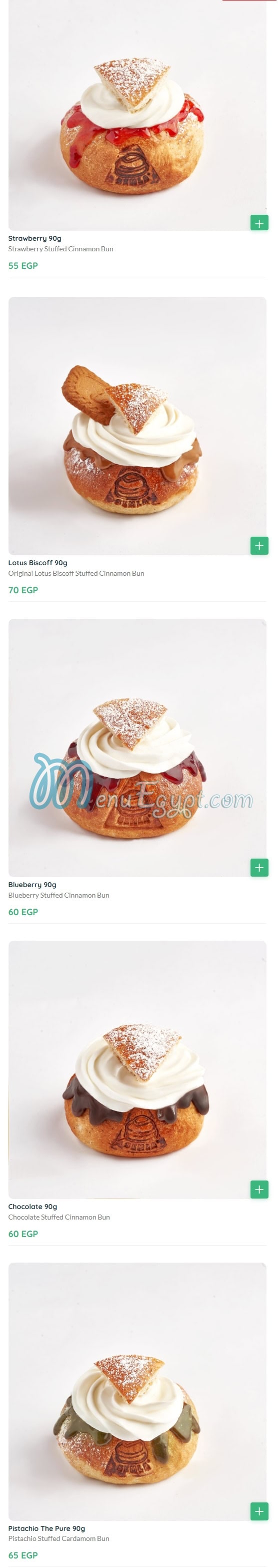 Semla online menu