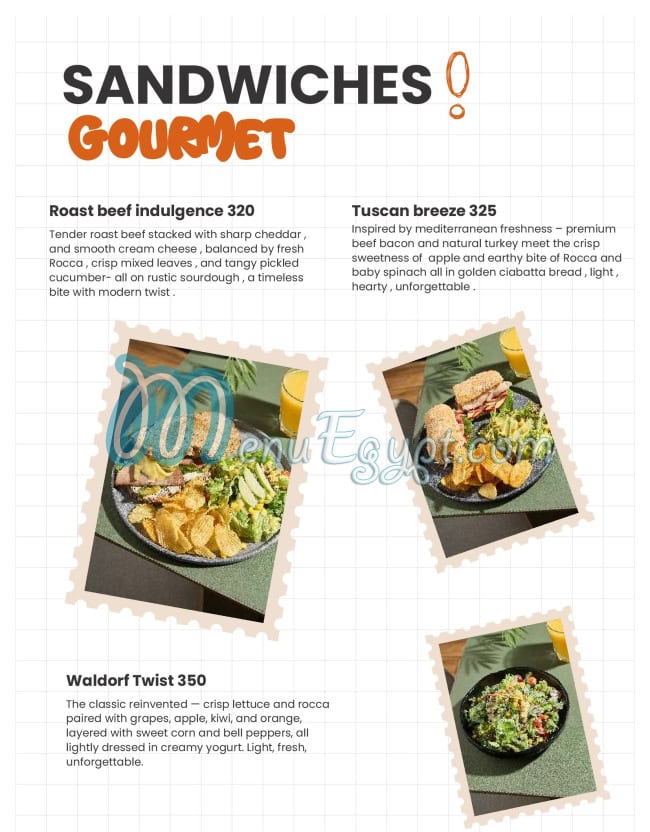 Sigma 66 delivery menu