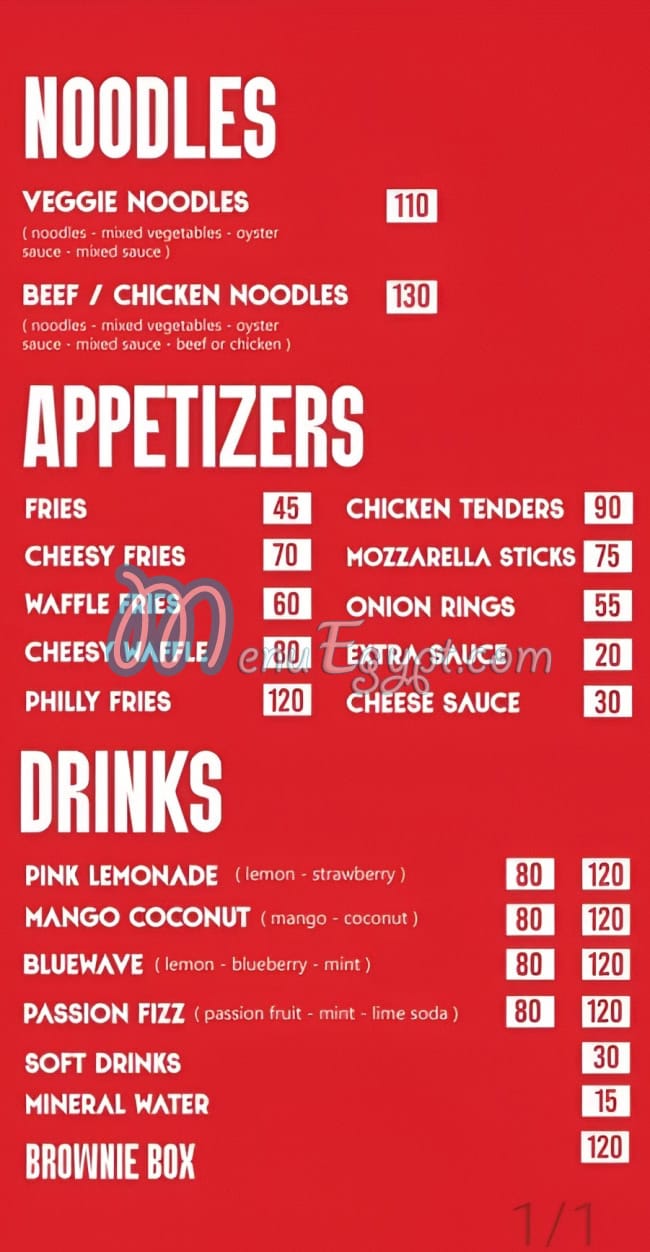 Sizzle burger egypt