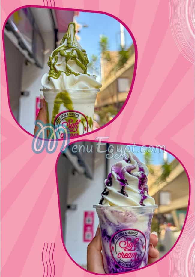 Soft Cream menu Egypt 7