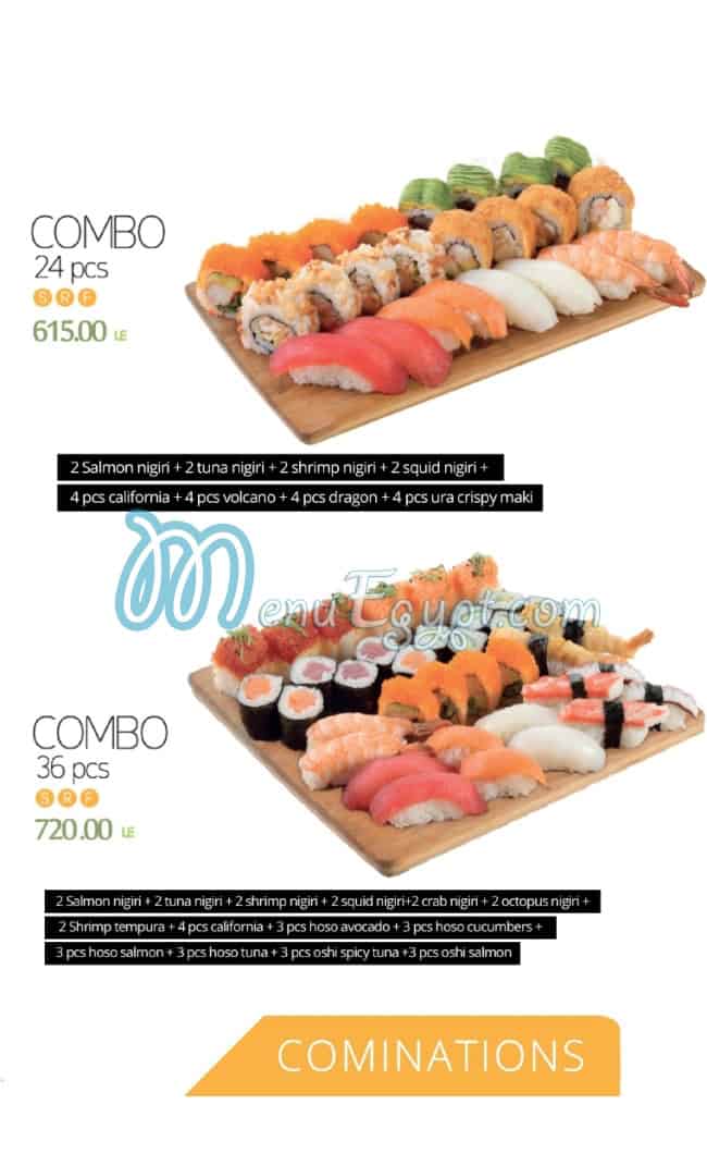 Sushi Bay menu Egypt 10